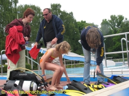 Bad Bodenteich - Schnuppertauchen und Handicap-Vorführung