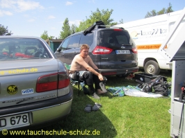 Fun Tauchen und SK Gruppenfuehrung und Orientieren unter Wasser 09.+10.07.11