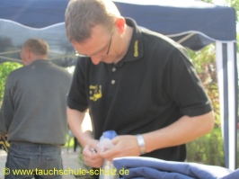 Infostand im Sommerbad Stadensen 2011