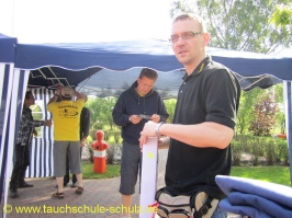 Infostand im Sommerbad Stadensen 2011