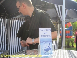 Infostand im Sommerbad Stadensen 2011