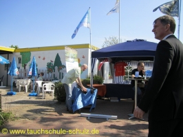 Infostand im Sommerbad Stadensen 2011