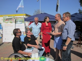 Infostand im Sommerbad Stadensen 2011