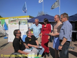 Infostand im Sommerbad Stadensen 2011