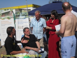 Infostand im Sommerbad Stadensen 2011